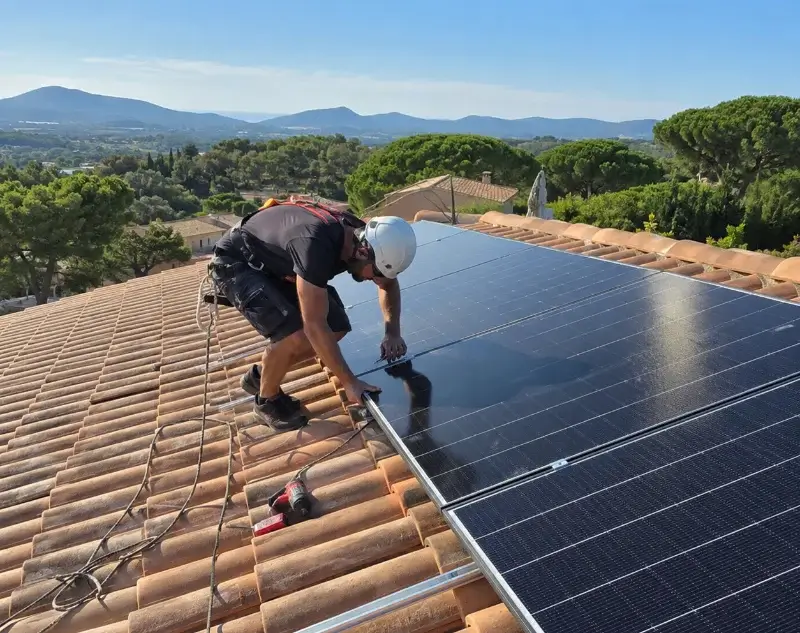 Installateur panneaux solaires Angliers — pose photovoltaïque sur toiture
