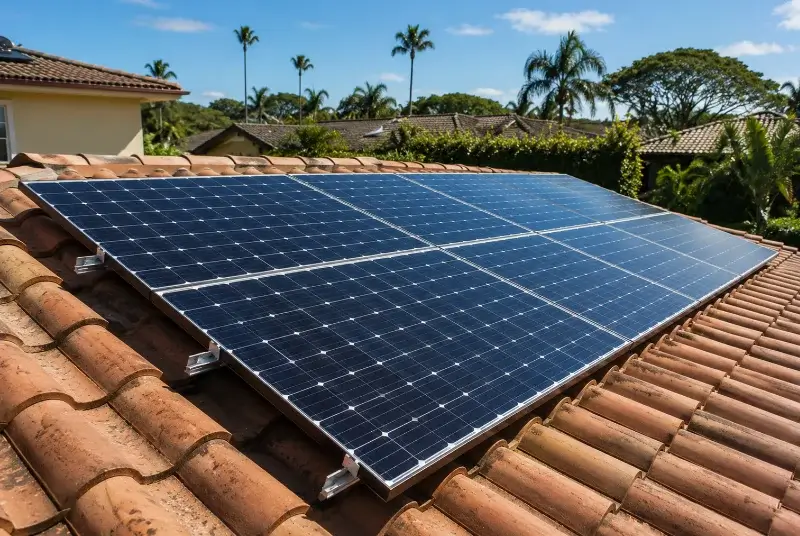 Installation de panneaux solaires à Angliers